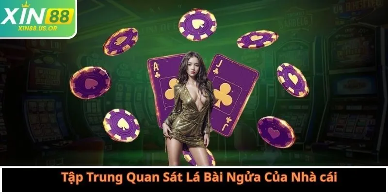 Tập Trung Quan Sát Lá Bài Ngửa Của Nhà cái
